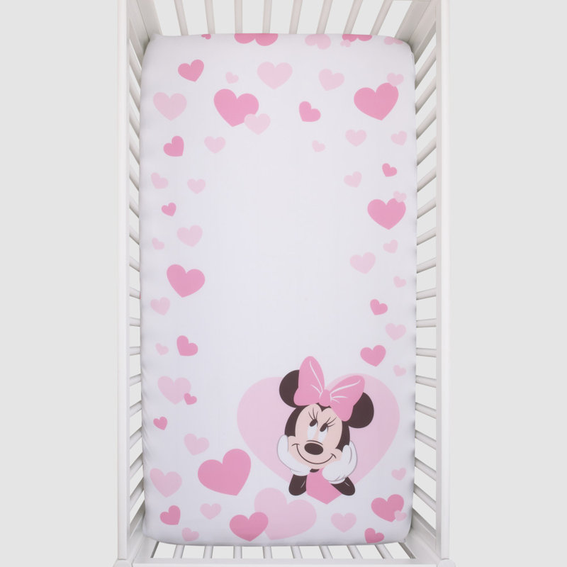 Disney Minnie Mouse Fitted Crib Sheet Wayfair
